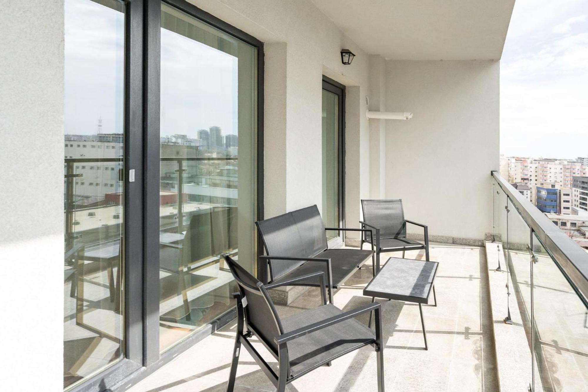 Skyline - Premium 1br In Timpuri Noi Apartment Bukarest