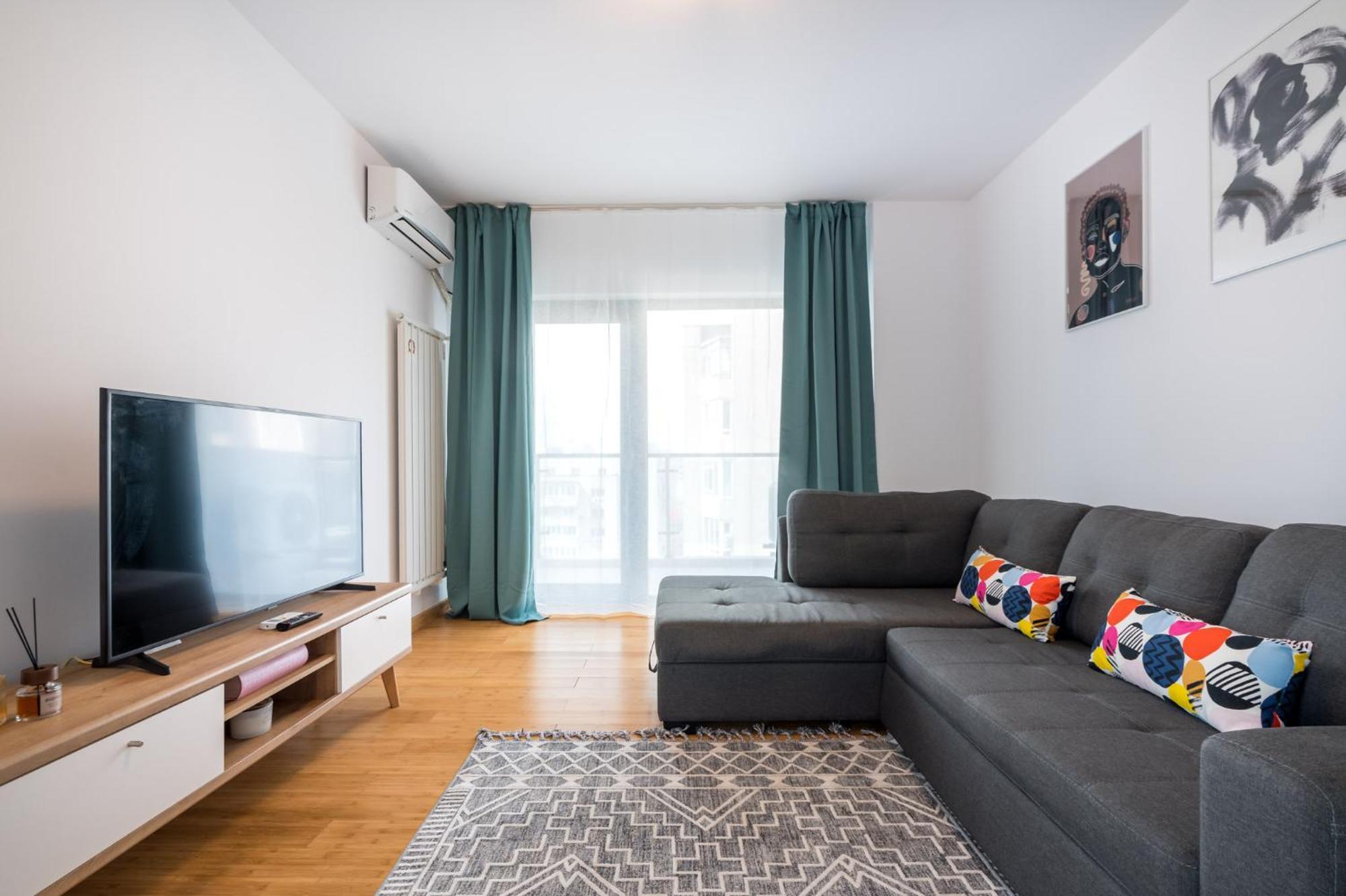 Skyline - Premium 1br In Timpuri Noi Apartment Bukarest
